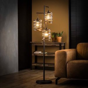 “Kristina” – 3 lampse vloerlamp