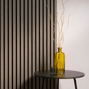 Akoestische wandpanelen – Lichte walnoot – 270 x 60cm