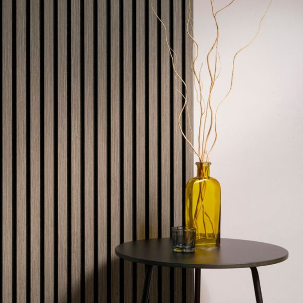 Akoestische wandpanelen – Lichte walnoot – 270 x 60cm