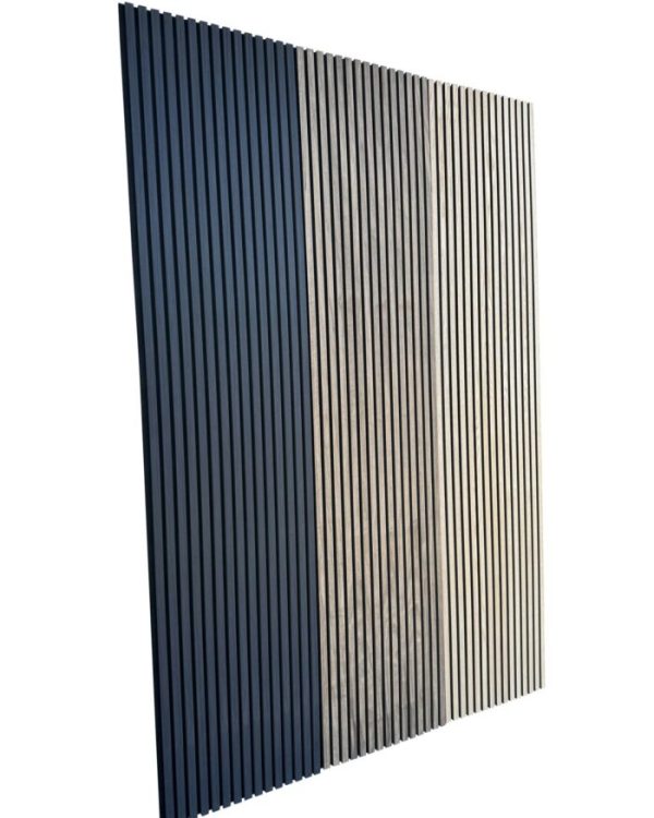 Akoestische wandpanelen – Walnoot – 270x60cm - Afbeelding 3