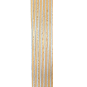 Akoestische wandpanelen – Eiken met wit vilt – 270x60cm