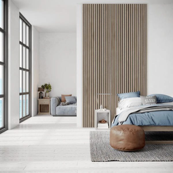 AkuPanel Naturel Eiken-Hout | 240cm x 60cm | 3-zijdig écht houtfineer - Afbeelding 4