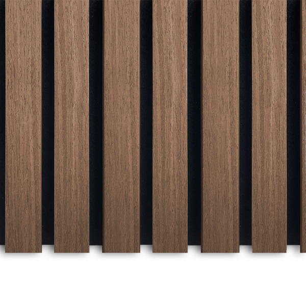 AkuPanel Gerookt Eiken-Hout | 270cm x 60cm | 3-zijdig écht houtfineer