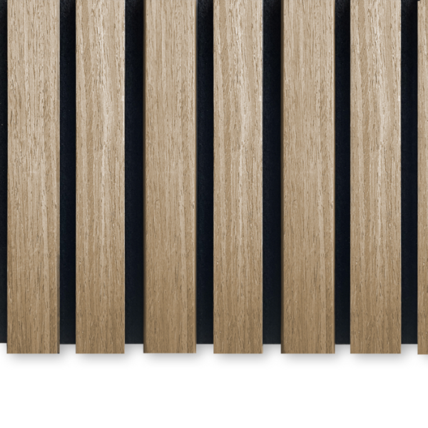AkuPanel Naturel Eiken-Hout | 240cm x 60cm | 3-zijdig écht houtfineer