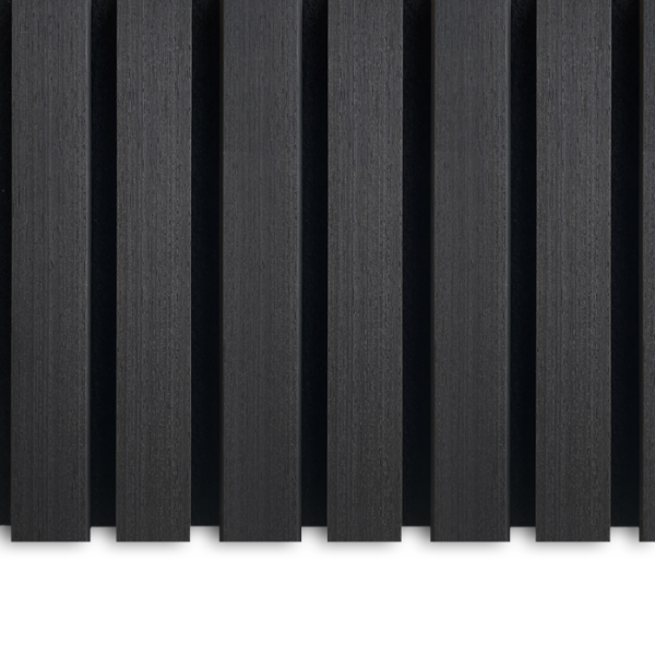 AkuPanel Zwart Eiken-Hout | 270cm x 60cm | 3-zijdig écht houtfineer - Afbeelding 2