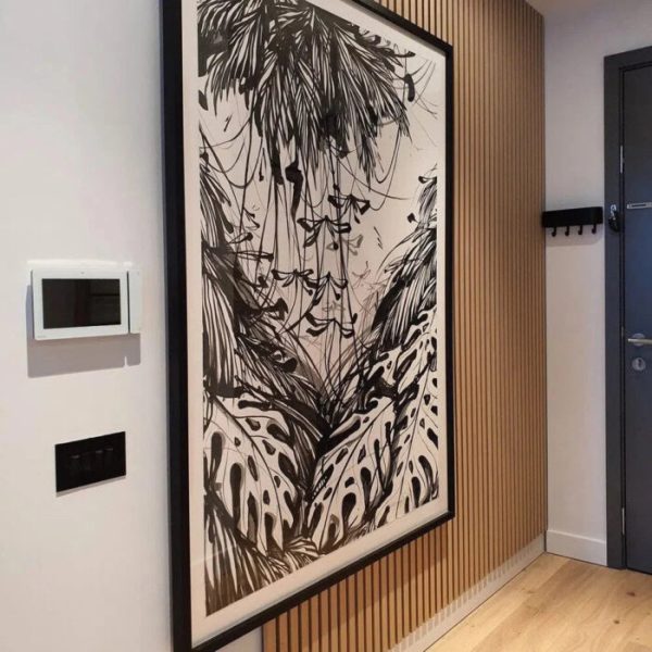 AkuPanel Naturel Eiken-Hout | 240cm x 60cm | 3-zijdig écht houtfineer - Afbeelding 9