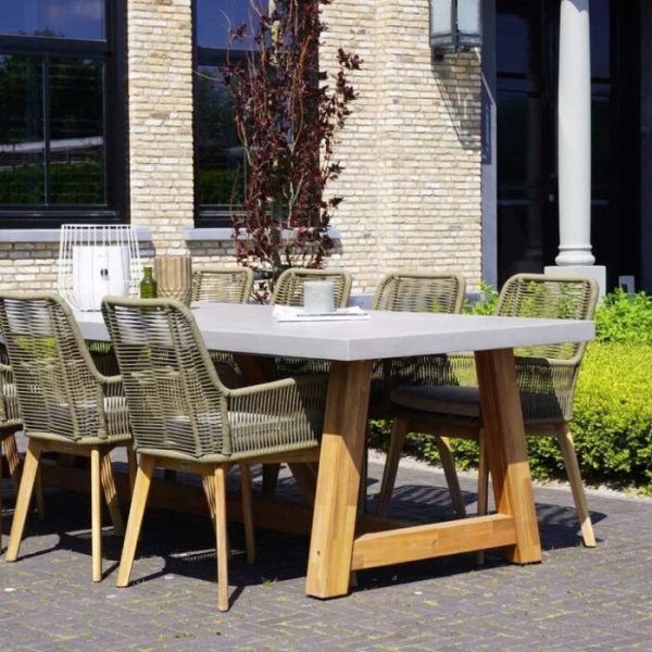 ASPEN dining tuinset 9-delig - Afbeelding 3