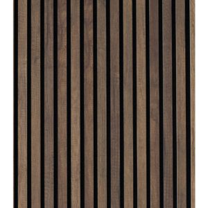 “Dark Oak” – Akoestisch Wandpaneel 280x60cm