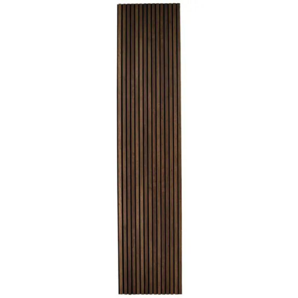 “Dark Oak” – Akoestisch Wandpaneel 280x60cm - Afbeelding 3