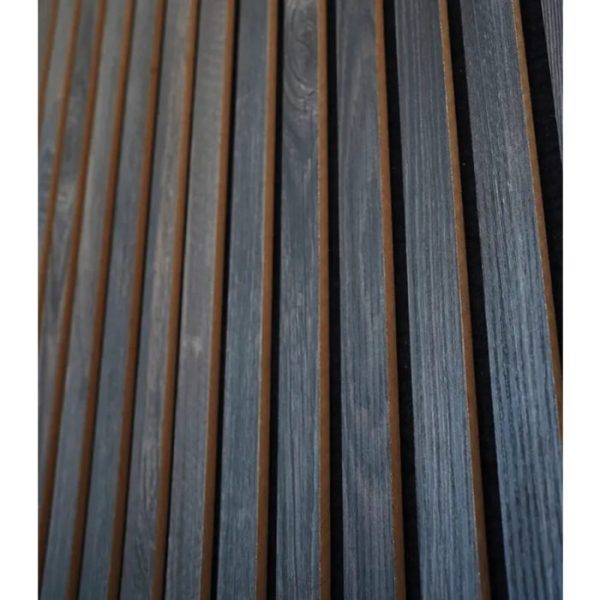 “Black Oak” – Akoestisch Wandpaneel 280x60cm